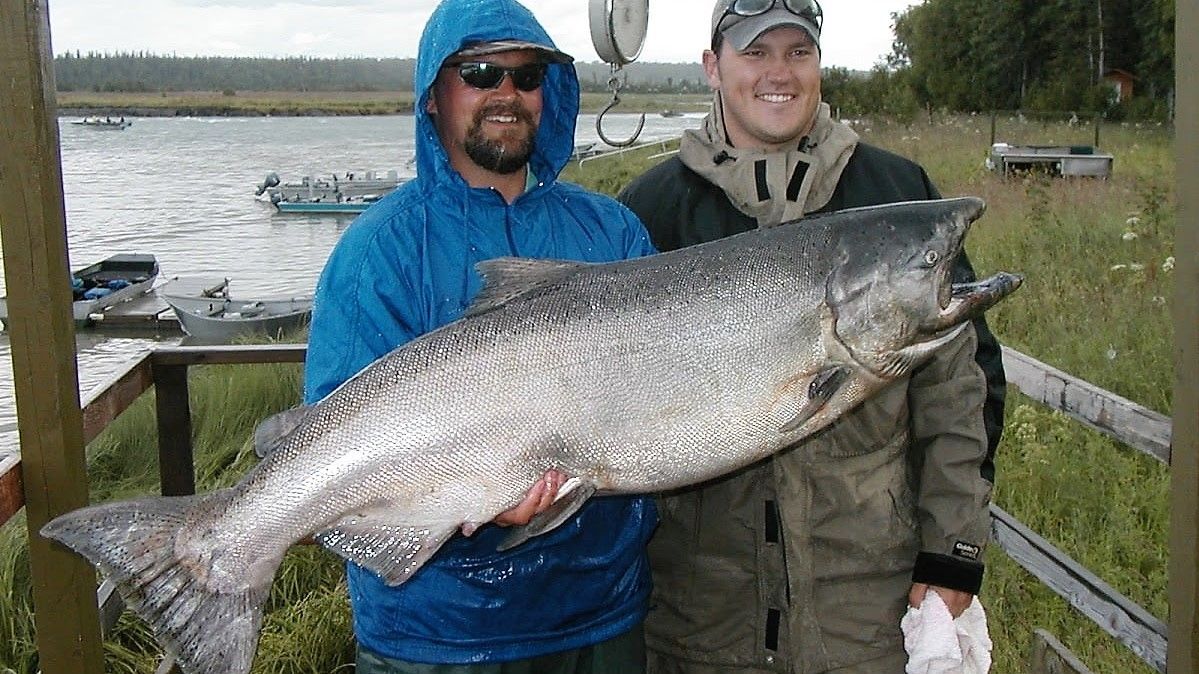 Alaska Slammin Salmon Charters Fishing Charter Kenai Alaska fishing River