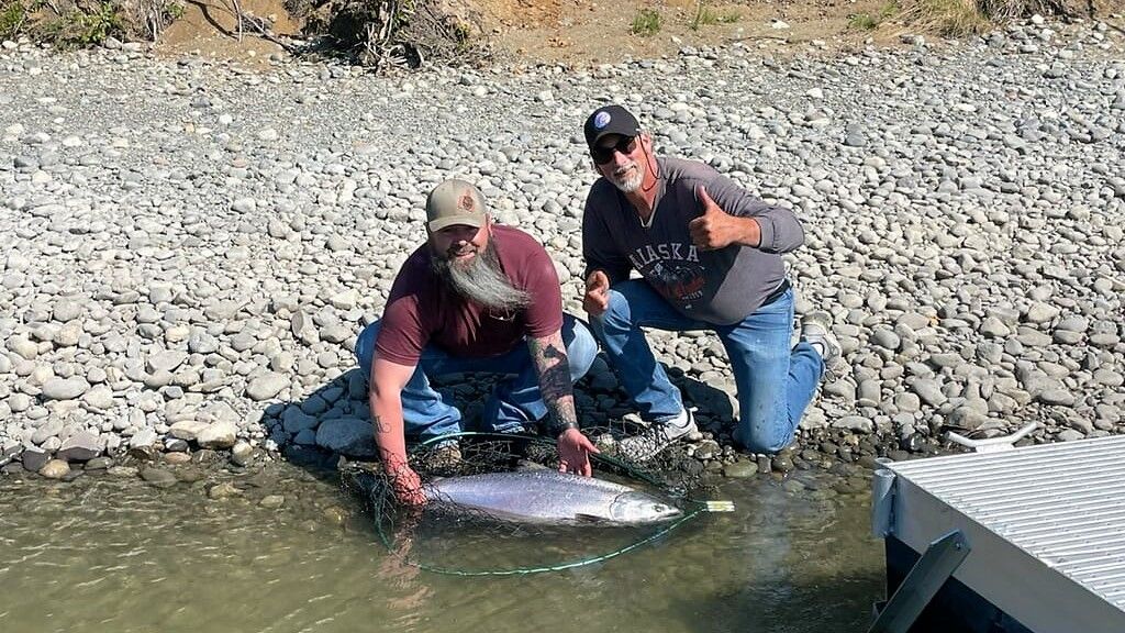 Alaska Slammin Salmon Charters Kenai River Fishing fishing River
