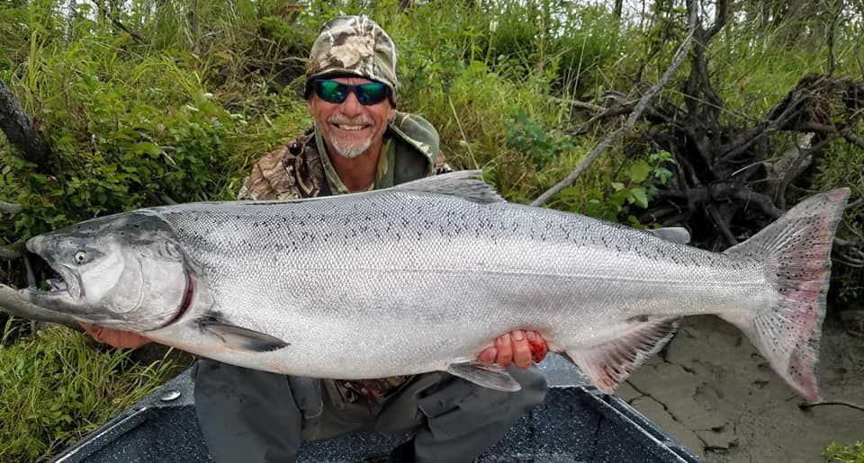 Alaska Slammin Salmon Charters Alaskan Salmon Sockeye fishing River