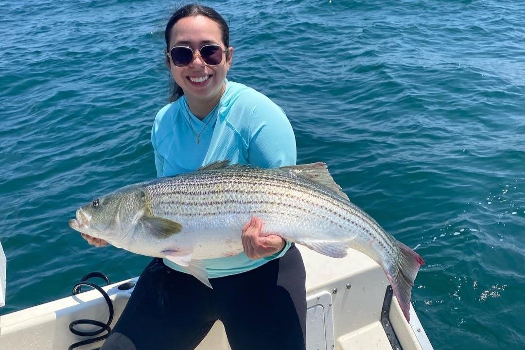Top-Rated Block Island Bass & Blues Fishing Trip
