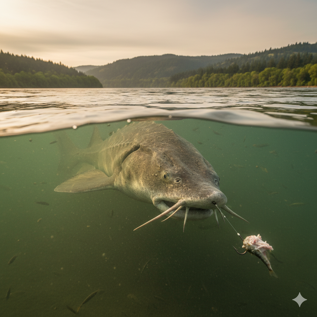 Half Day Sturgeon Fishing Columbia River JTs NW