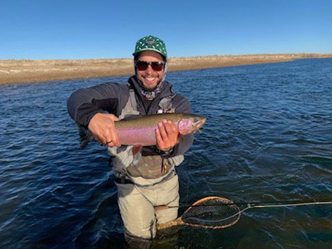 West Wyoming Fly Fishing Wade Fishing Trip - Half Day fishing River