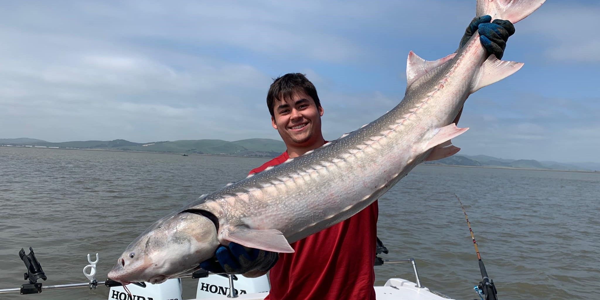 Here We Go Sport Fishing Charter Fishing in California | Private 8 hour Morning Sturgeon Expedition! fishing Inshore