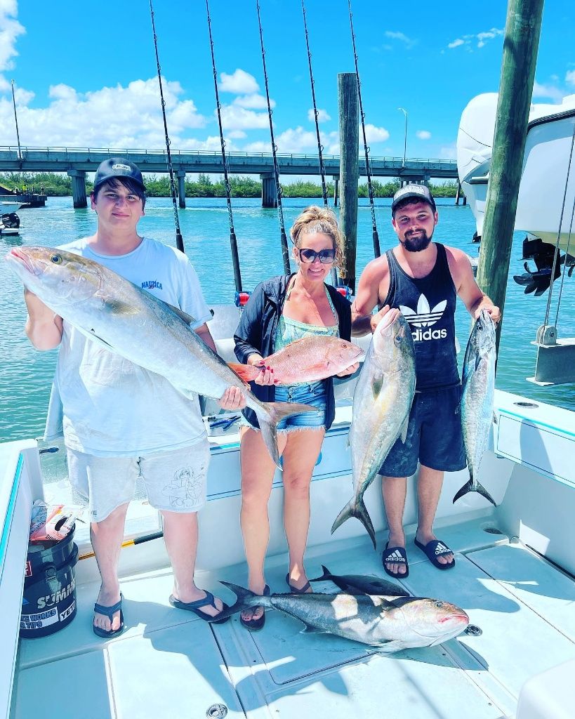 Summer Girl Charters Full Day Fishing Trip in Fort Pierce, FL with Summer Girl Charters fishing Offshore