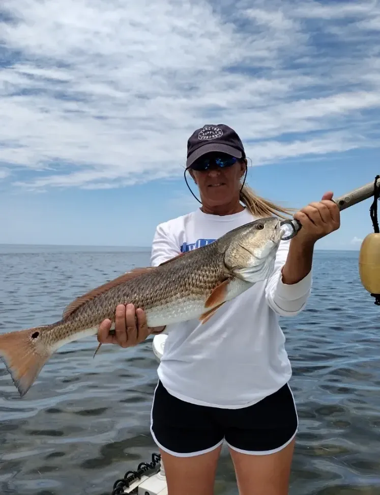 Redfish and Snook on fire fishing report coverpicture