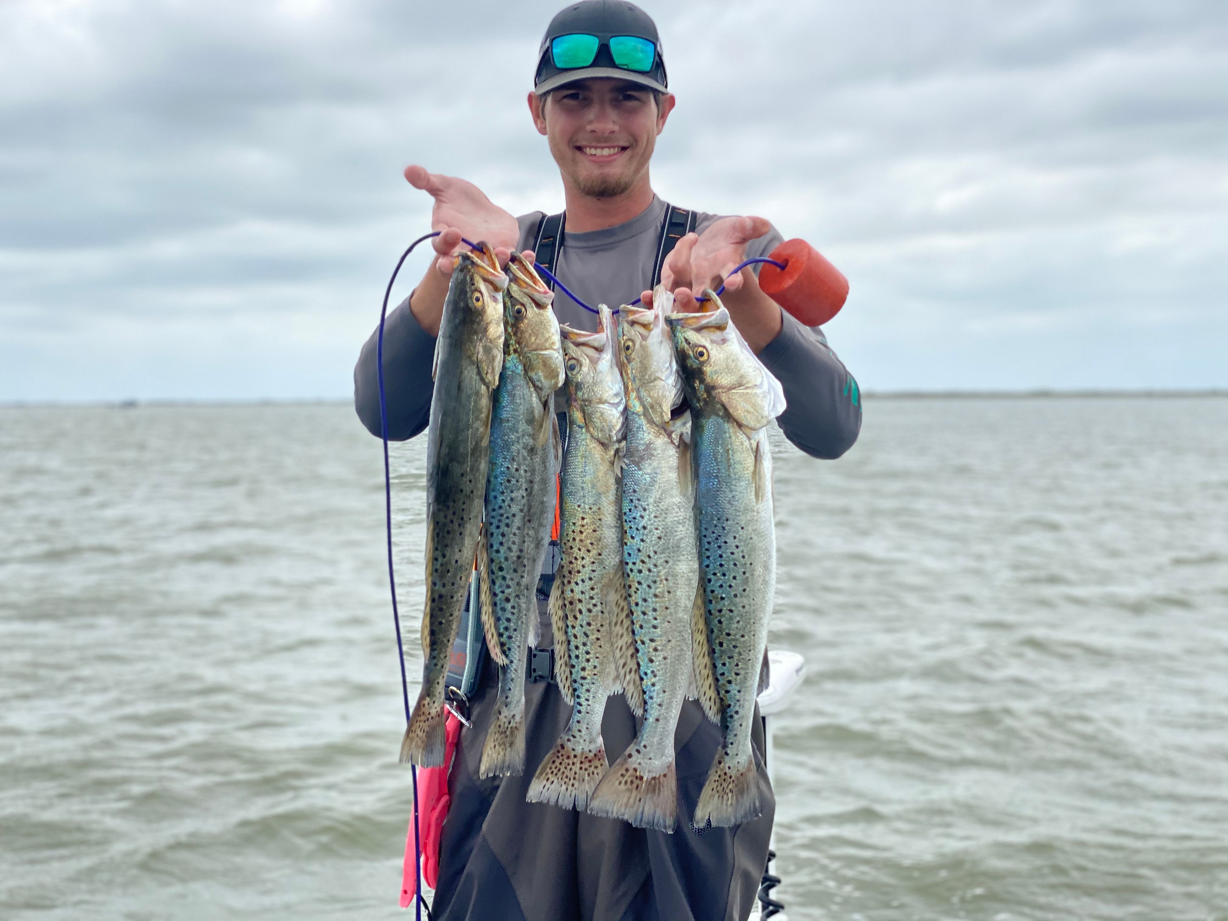 Spotted Sea Trout in Aransas, TX