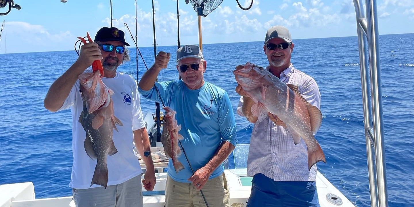 Salty C Pirates Fishing Charters Florida| These Trips are 8-10 hours in length fishing Offshore