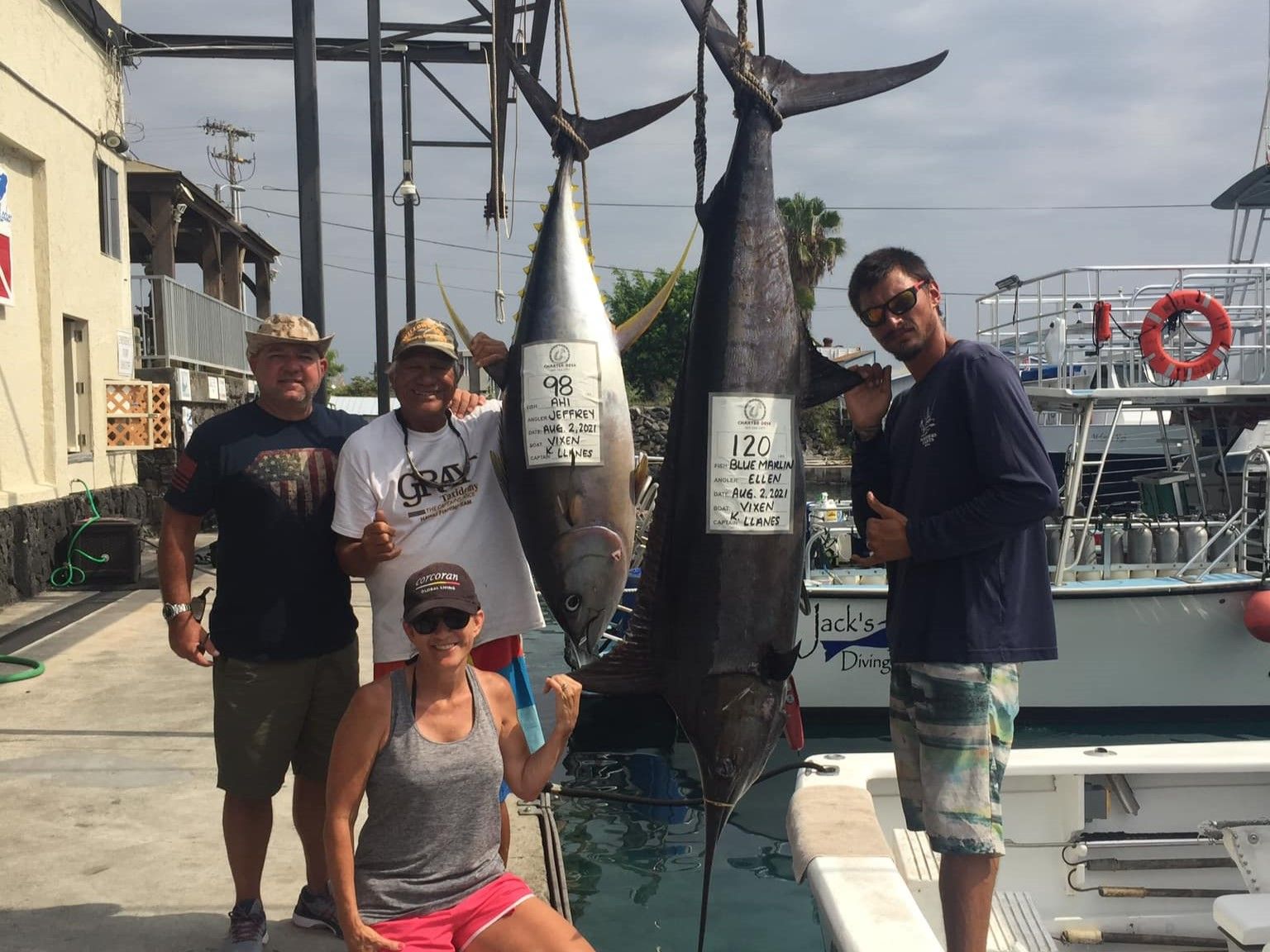 Kona Full Day Offshore Fishing Vixen Sportfishing