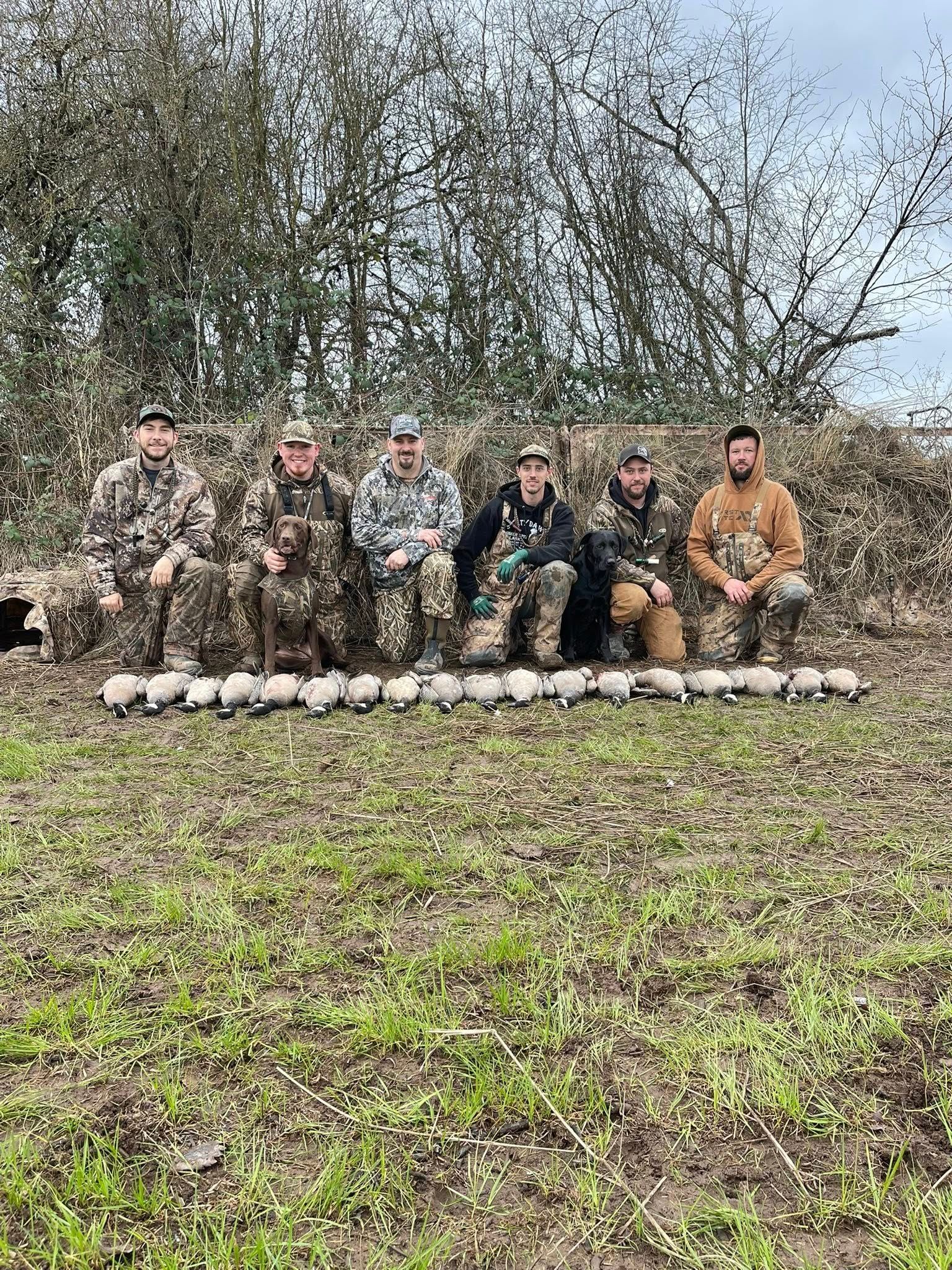 Full Day Canada Goose Hunt Oregon Precision