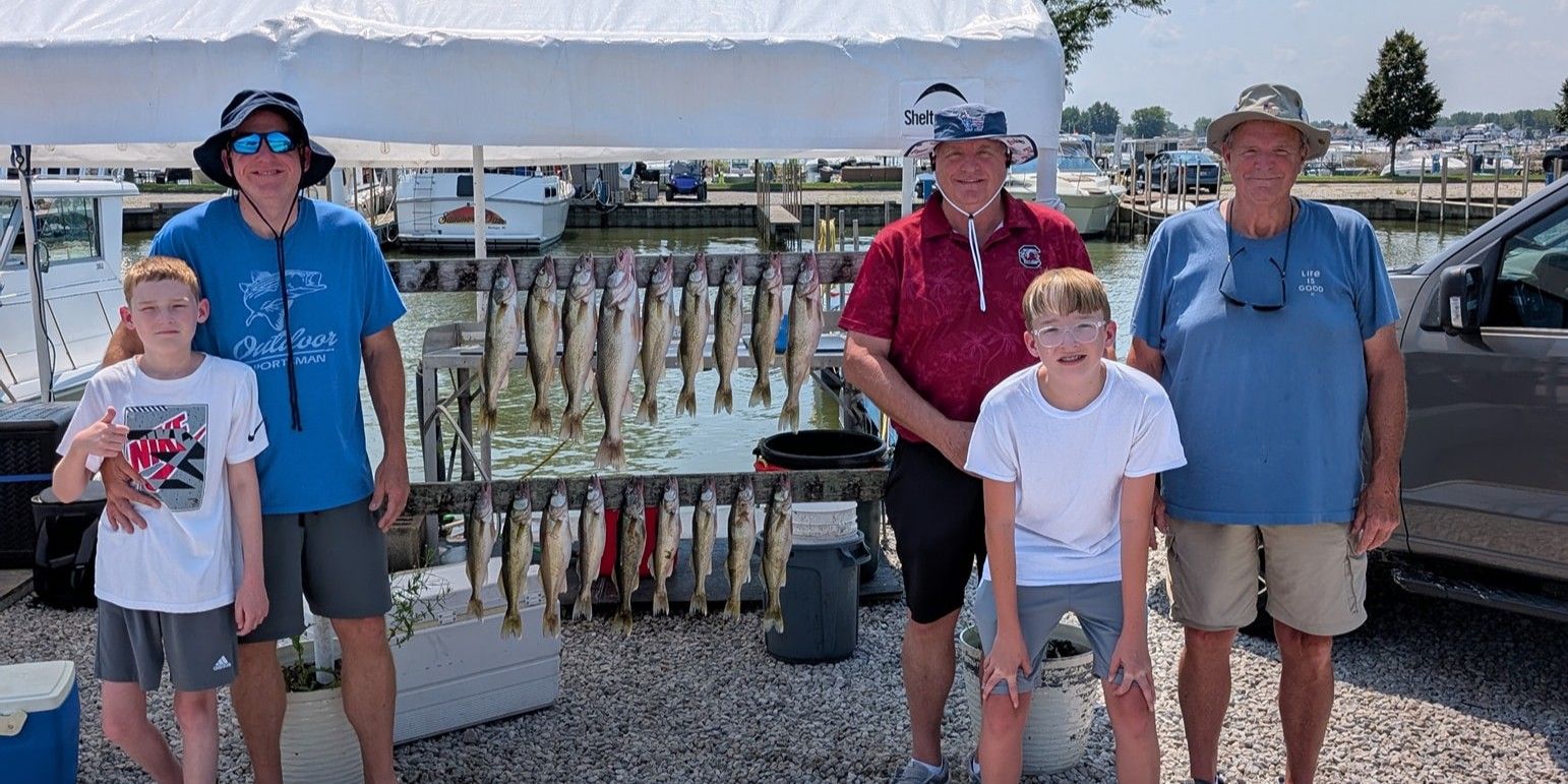 Beginner Walleye Fishing on Lake Erie