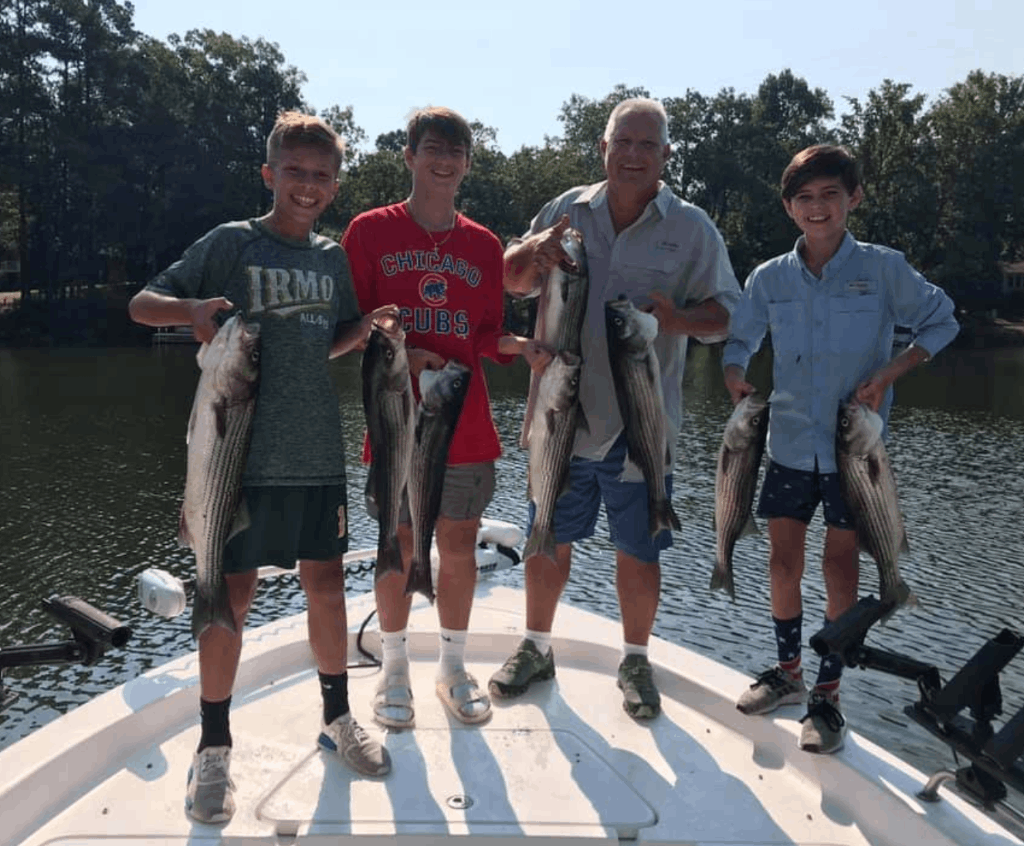 Striper Fishing in South Carolina!