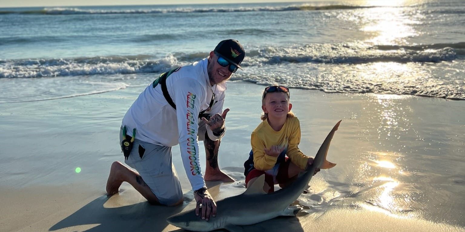 Scenic Surf Fishing at New Smyrna Beach