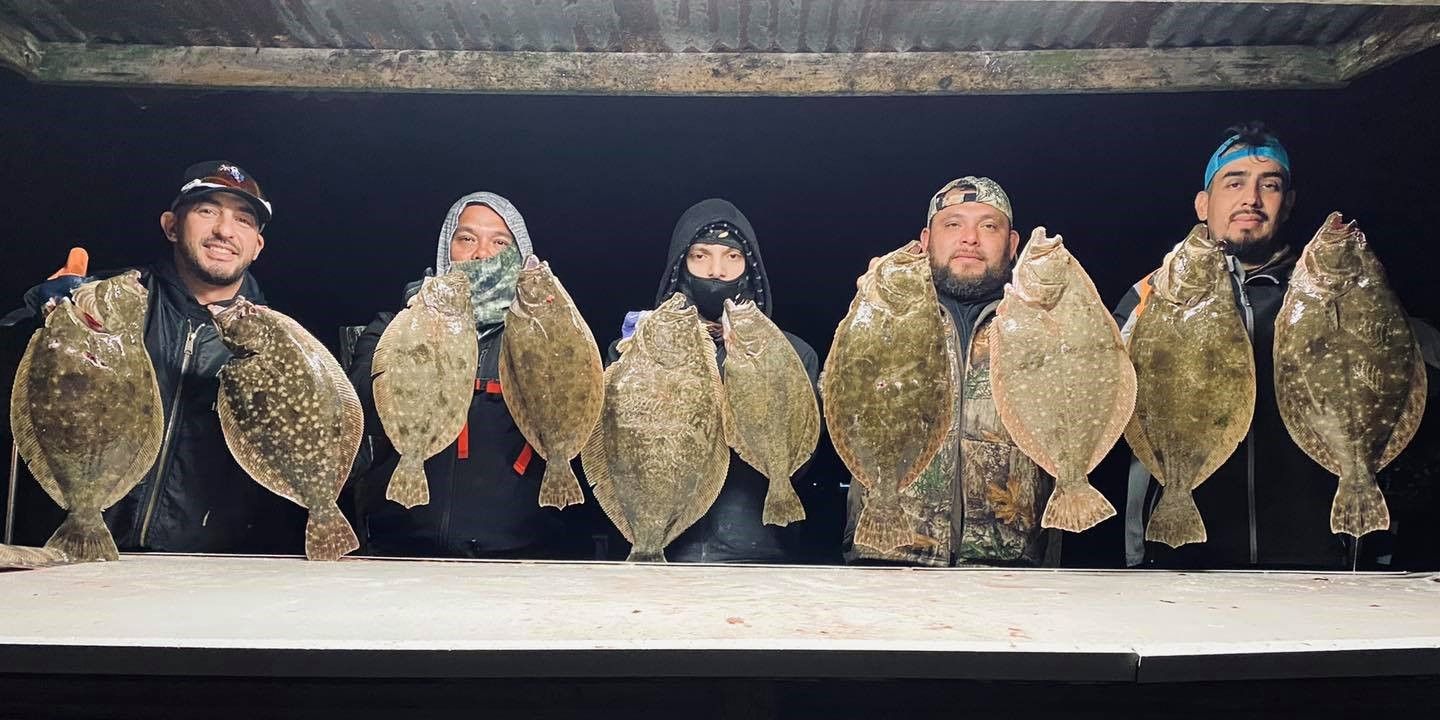 Premium Galveston Bay Flounder Fishing Charter