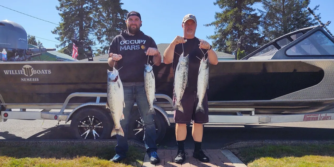 Awesome Adventures 8 Hour Tillamook Bay Fishing Charter With Awesome Adventures fishing Inshore