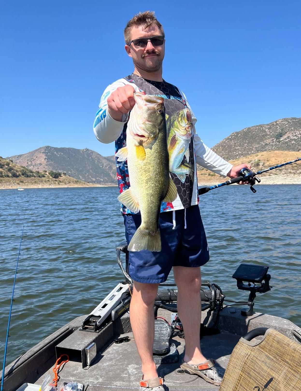 Dak's Guided Bass Fishing San Diego California Fishing Charters | Private 4 Hour Charter Trip  fishing Lake