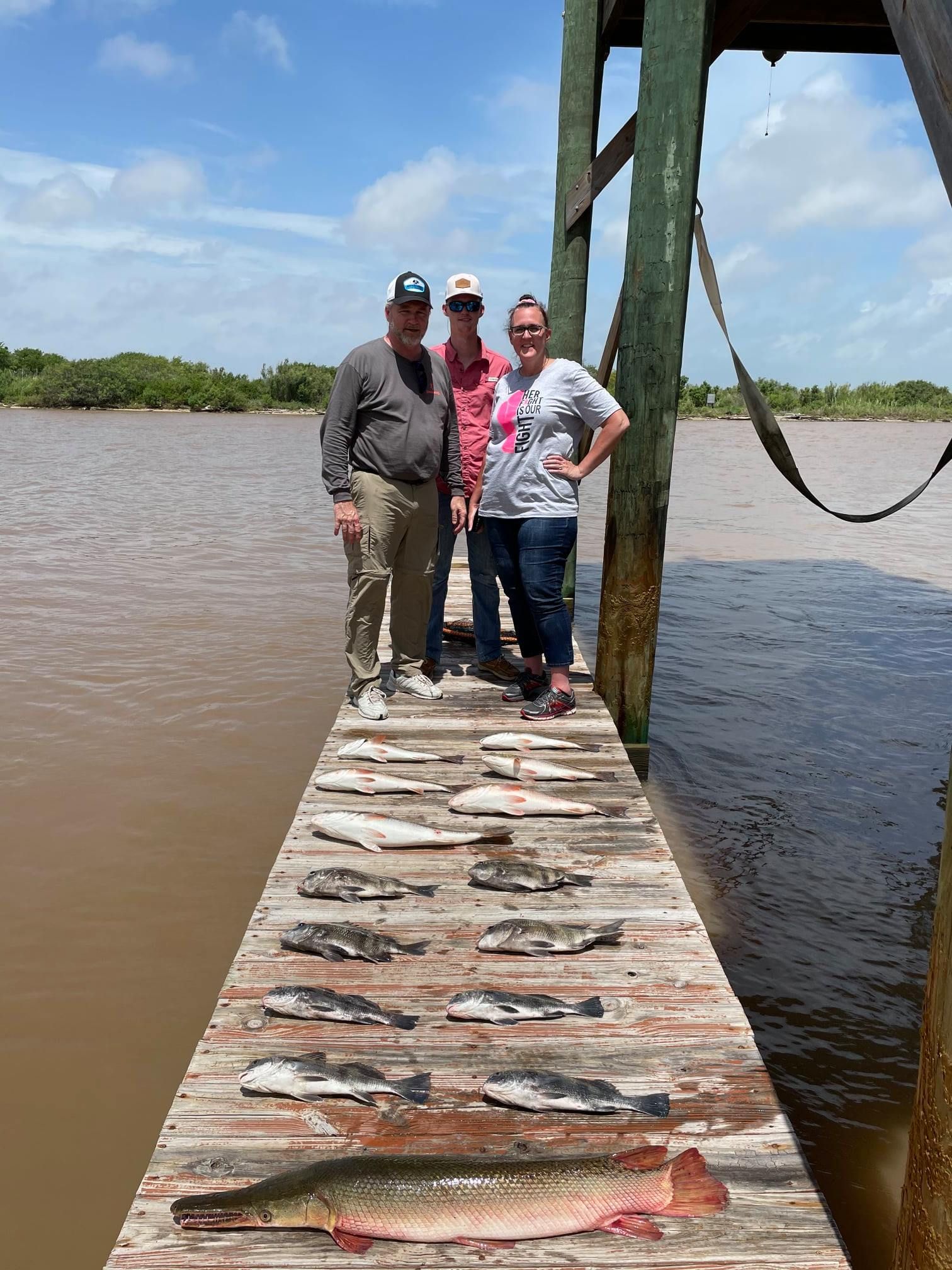 Stringer Stretcher Outfitters LLC Fishing in Matagorda Texas Couple Fishing | 7 Hour PM Trip fishing Inshore