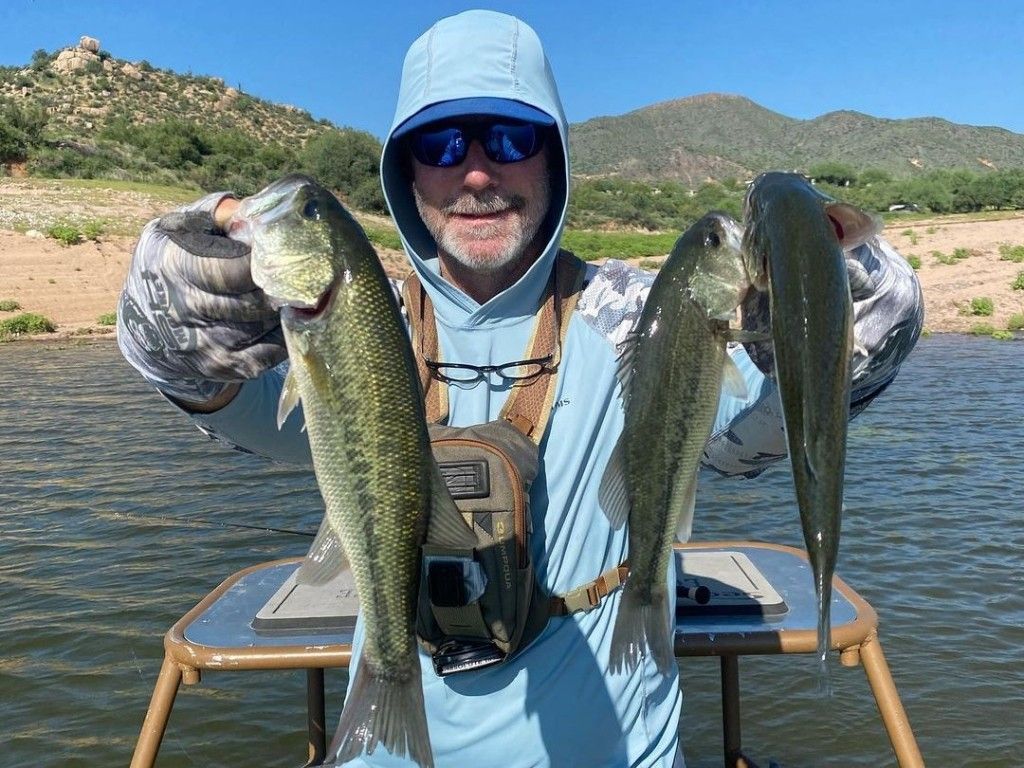 Awesome Day Bass Fishing in Phoenix, AZ