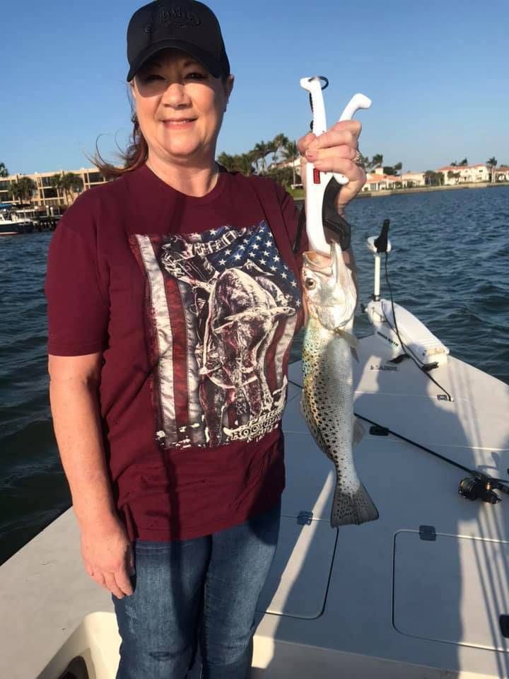   Sarasota, Florida Trout fishing 