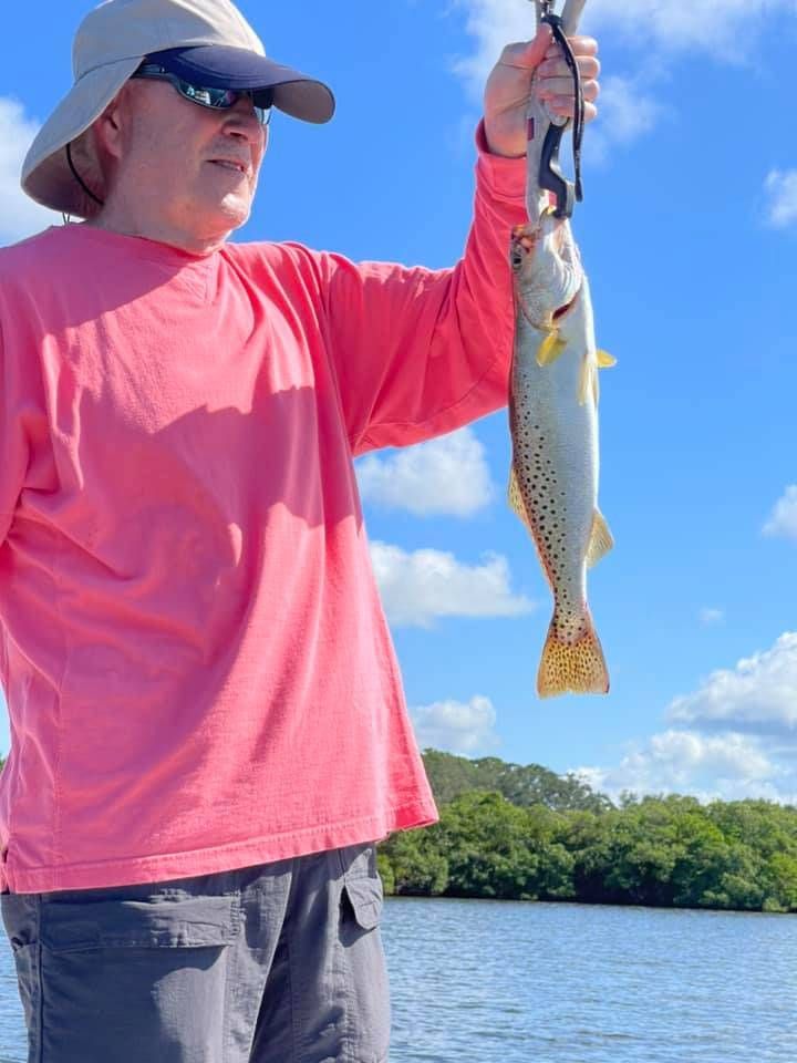 Bay Walker One Charters fishing for Trout