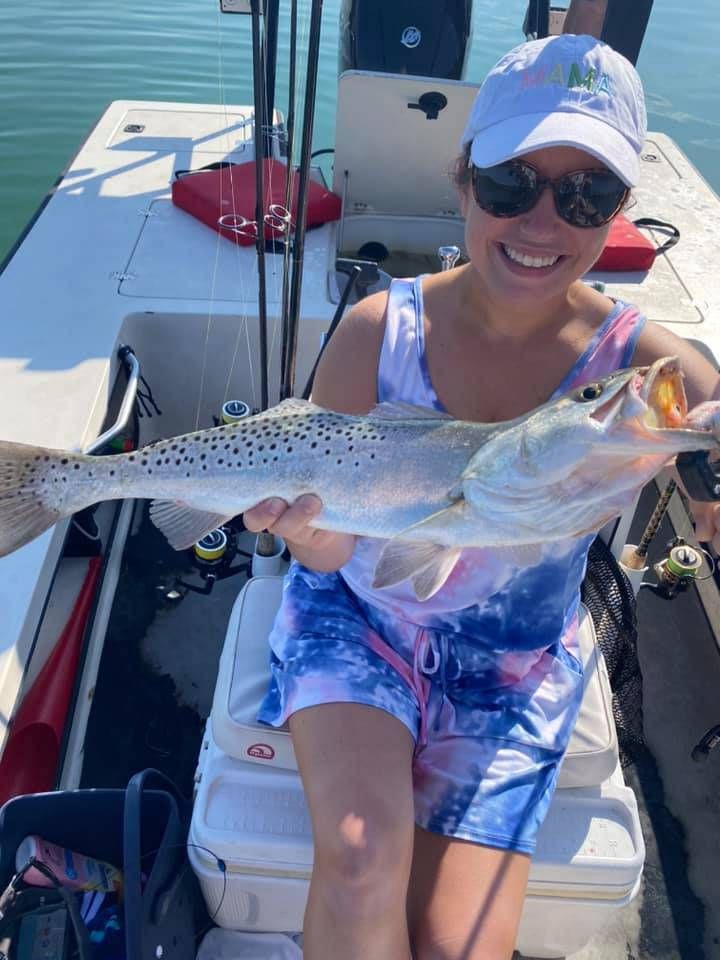 Her PB (Personal BEST) trout