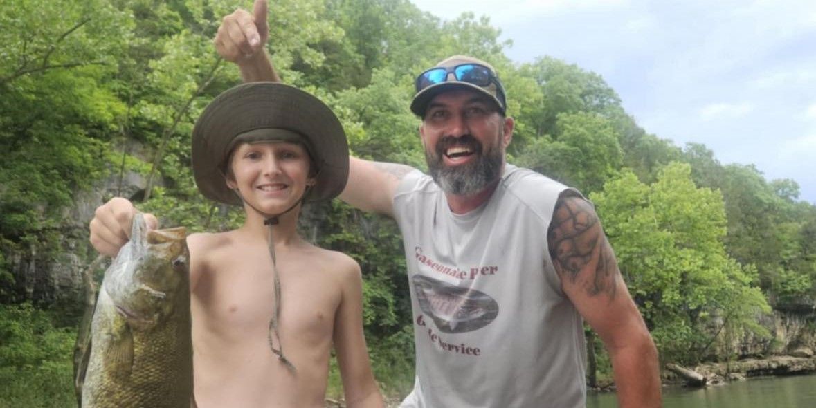 Expert Guided Gasconade River Bass Fishing Trip