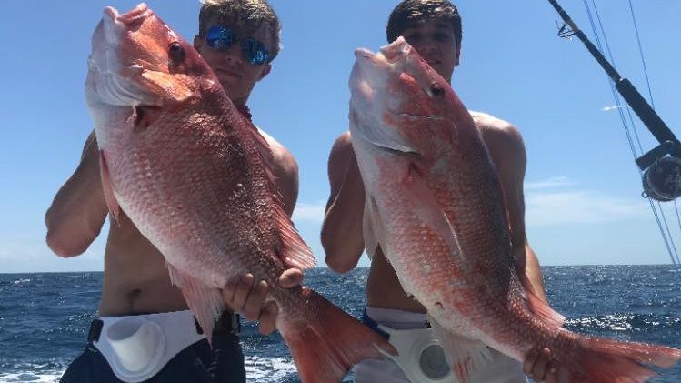 Misa Charters 8 Hour Summer Fishing Trip - Destin, Florida fishing Offshore