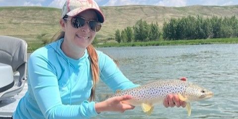 River People Guides Alberta Fishing Trips | 4 Hour Jet Boat Fly Fishing Trip fishing River