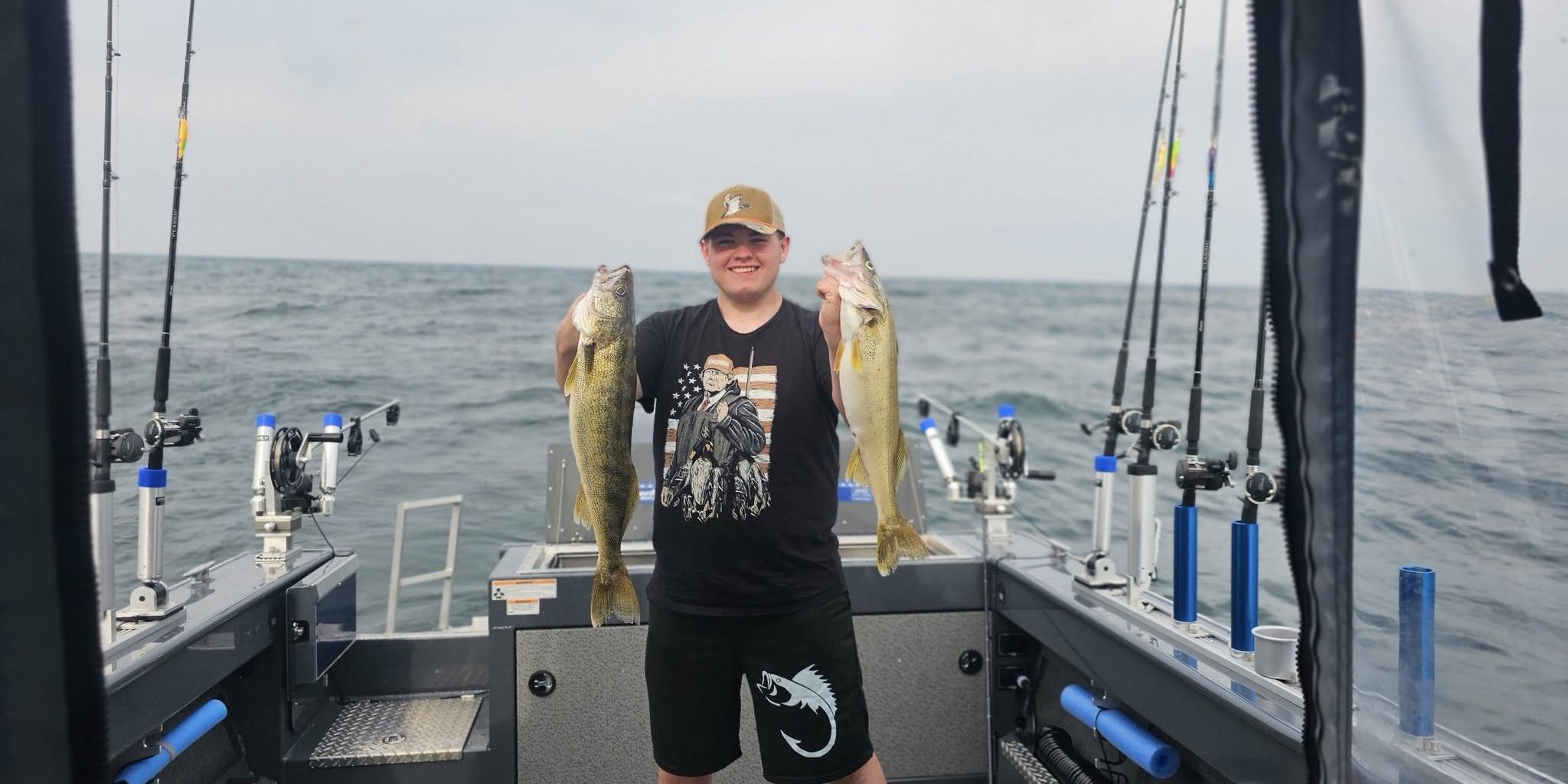 Morning Fishing Charter Lake Erie PA Waymaker