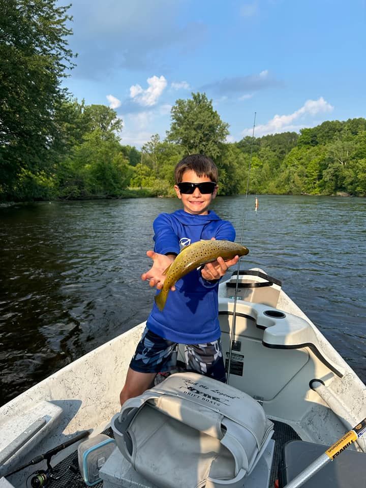 Kids Fish FREE August Muskegon River Newaygo