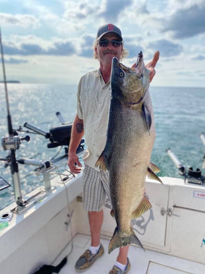 Chinook Salmon in Lake Ontario, FL