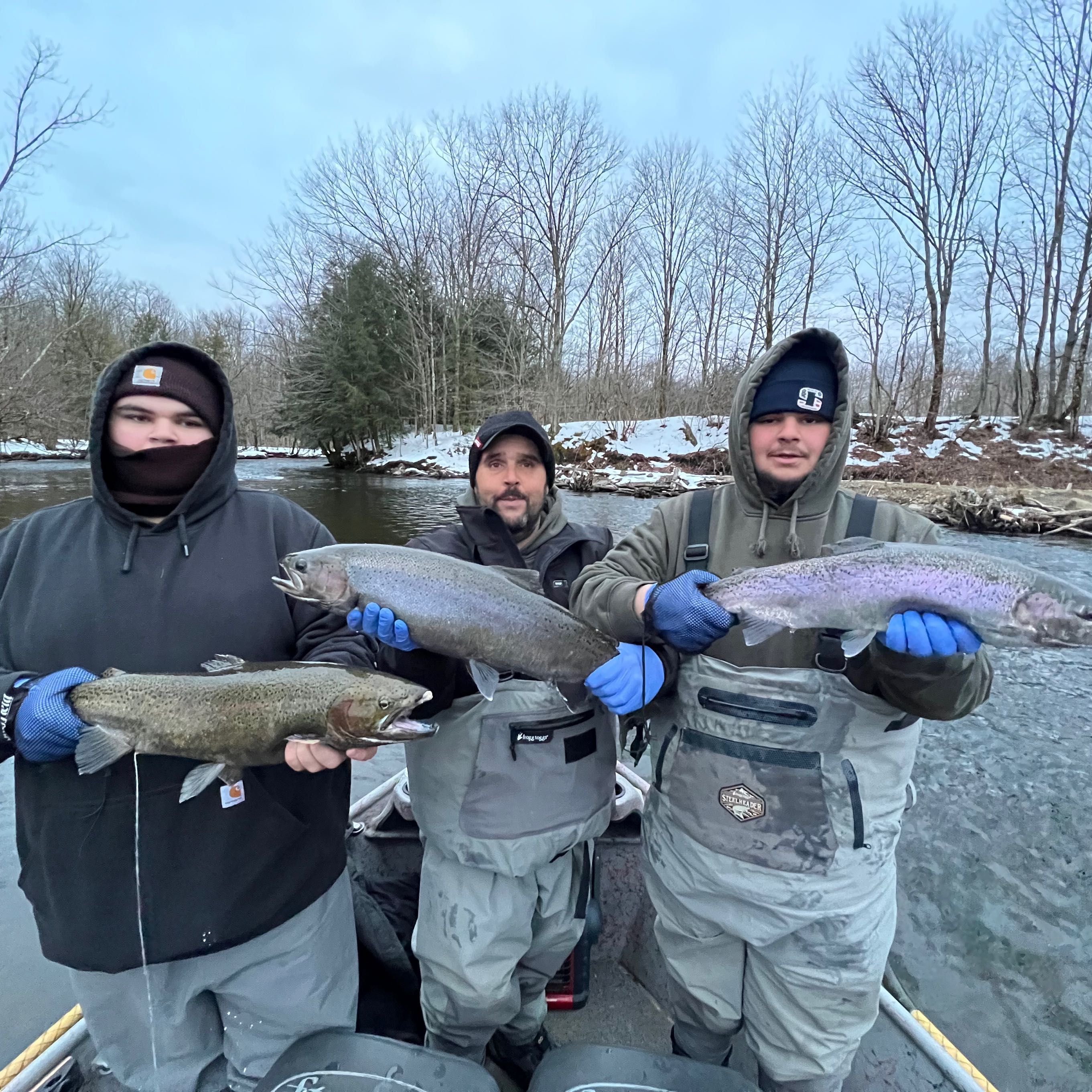 Guide on the Side Salmon River NY Fishing Guides | 6 to 12 Hours Fishing Charter fishing River