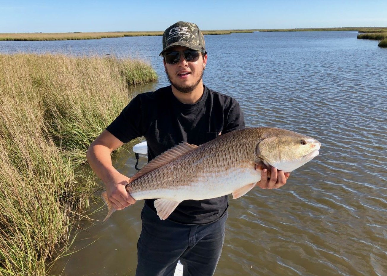 Southern Express Adventures Fishing Charters In South Louisiana | Private 7 Hour Nearshore Trip fishing Shore