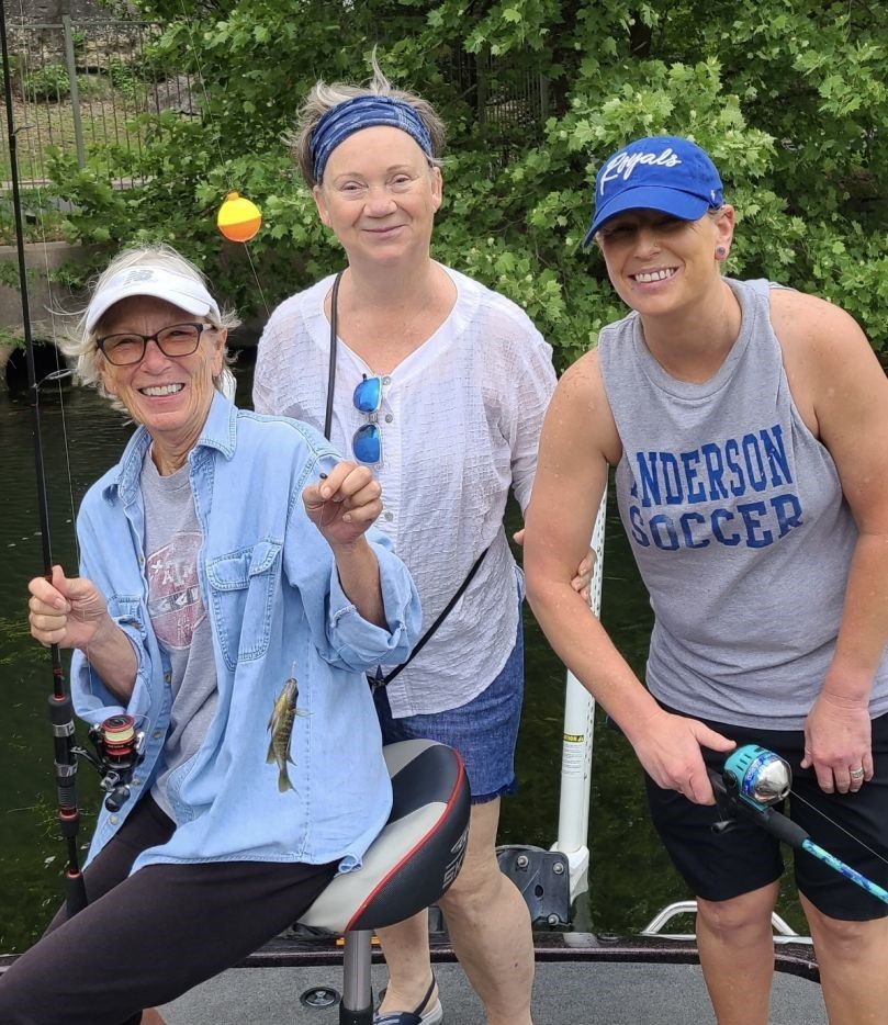 Group fishing fun in Austin