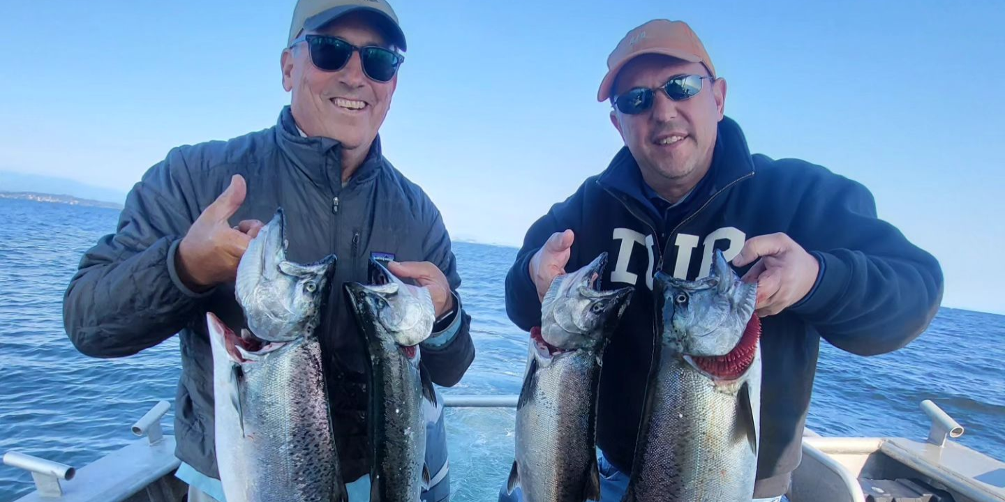 Wild West Sport Fishing Salmon Fishing In British Columbia | 6 Hour Charter Trip  fishing Offshore