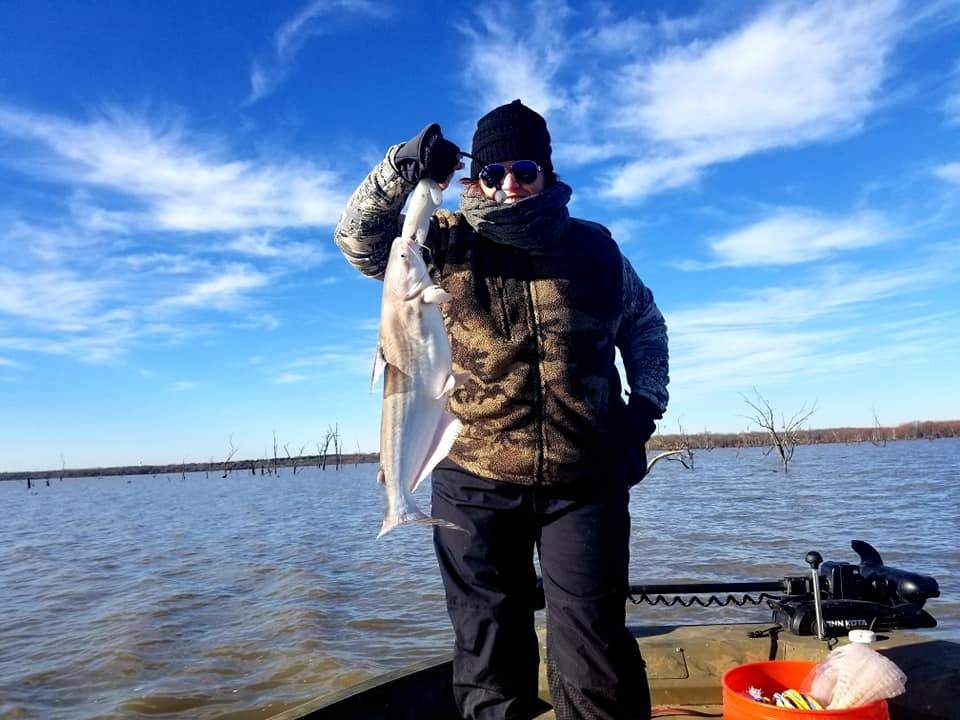 1 angler fishing at unknown location