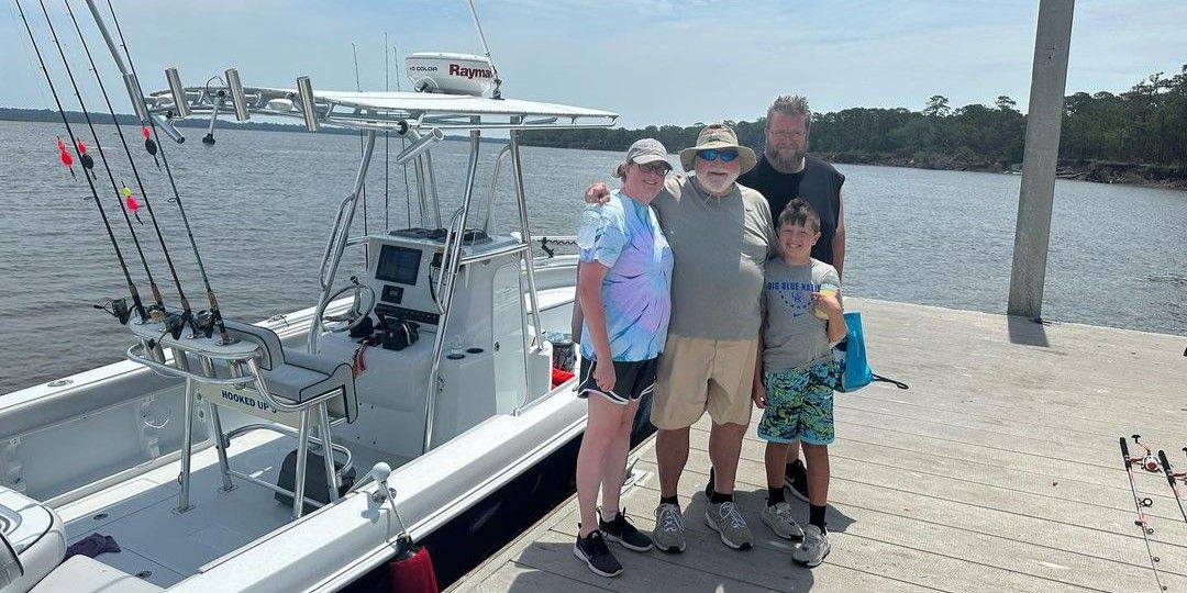 Cumberland Fishing Charters Charter Fishing in Georgia | 2 or 3 Hour Kids Charter Trip fishing Inshore