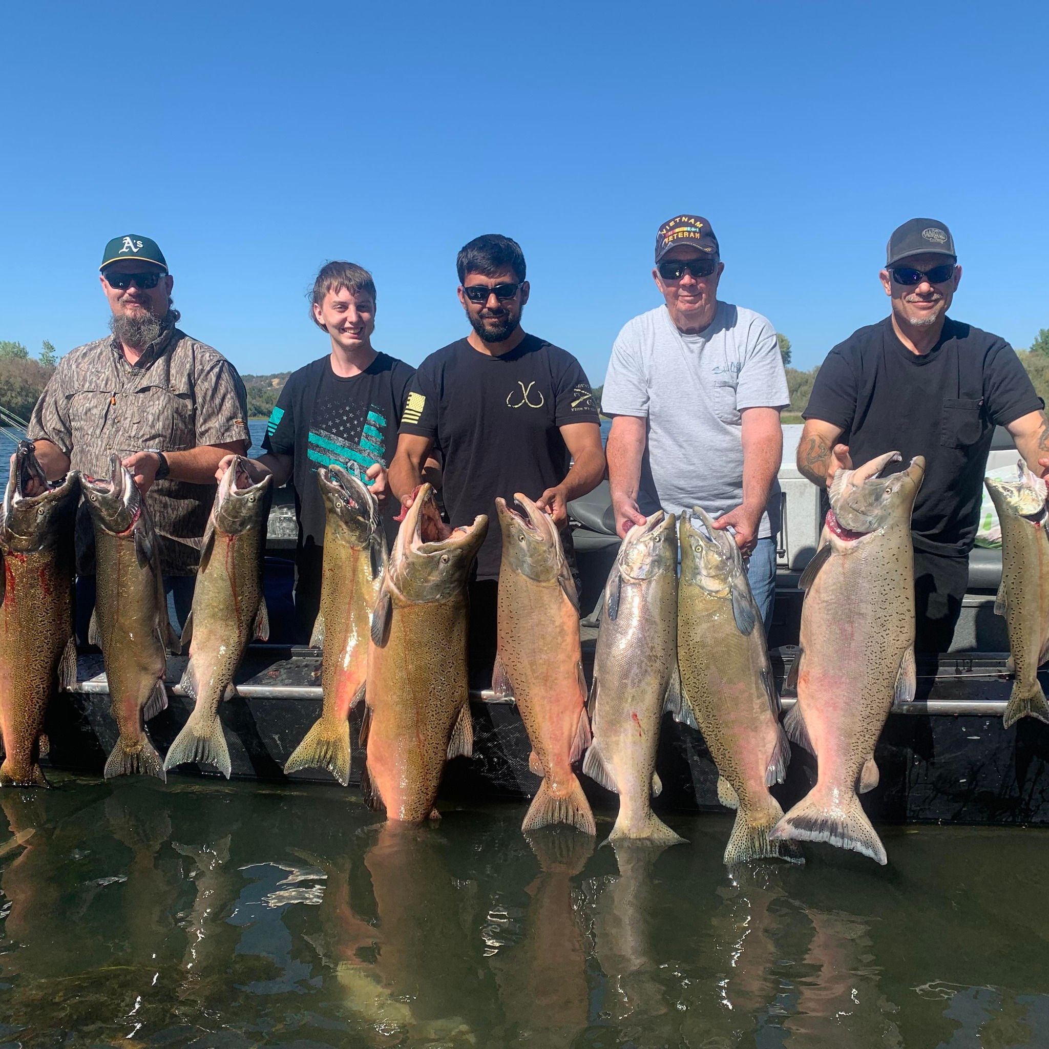 King Salmon River Charter Anderson CA Jacob Frye