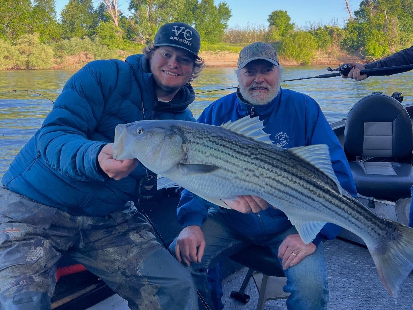 Colusa Striped Bass River Guide Jacob Frye Service