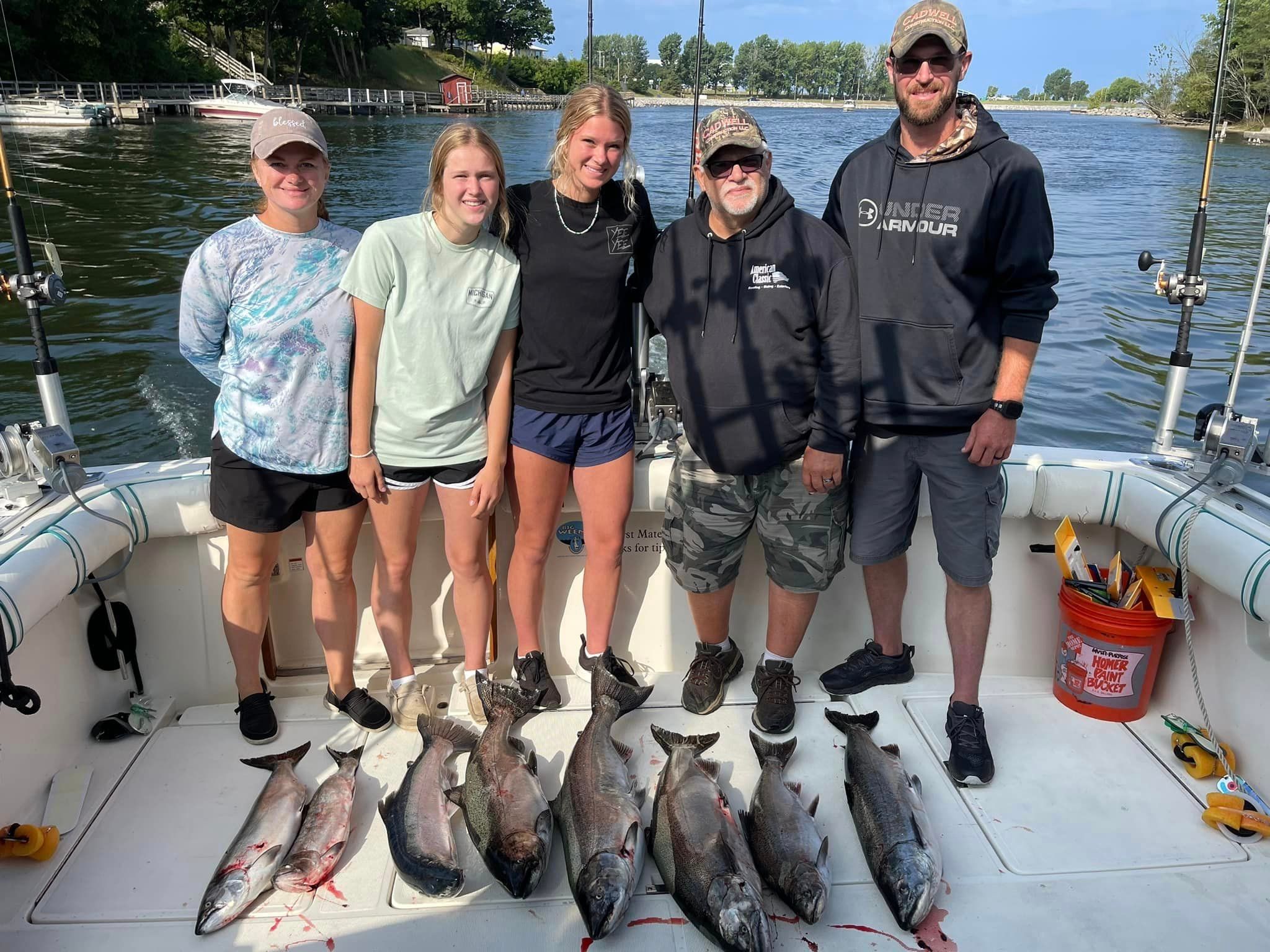 Pro Fish'n Sea Charters Fishing Charters in Lake Michigan | Private Morning and Afternoon Salmon Charter fishing Lake