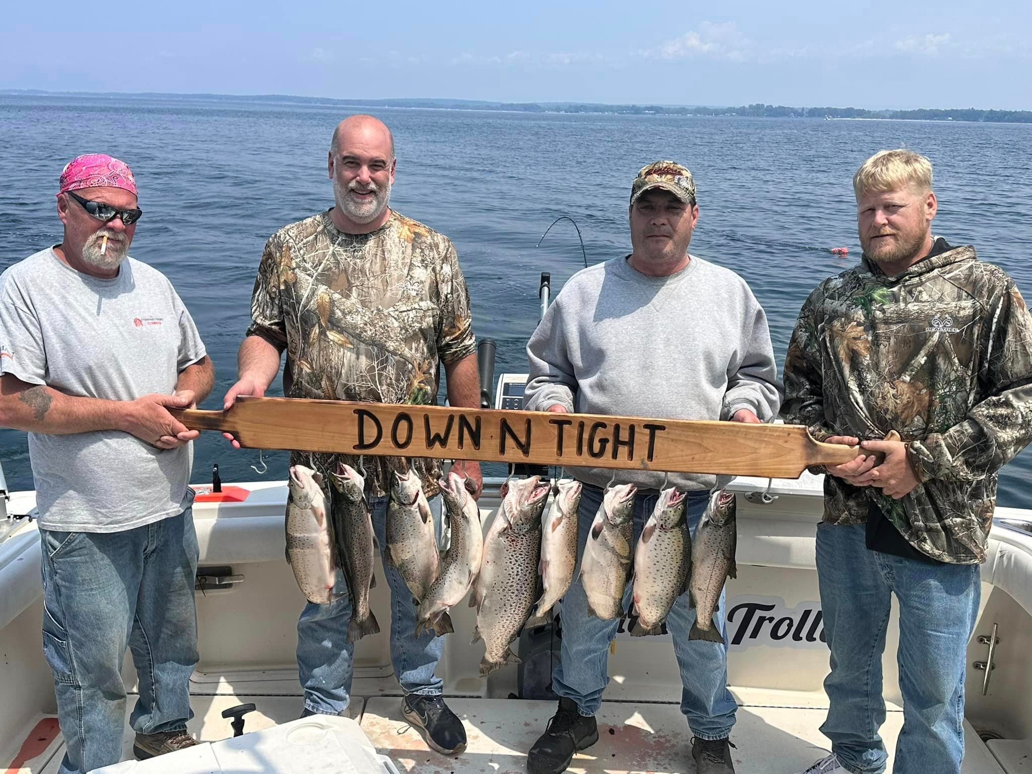 Down and Tight Sportfishing Lake Ontario Fishing Charters | Private - 6 to 8 Hour Seasonal Trip fishing Lake