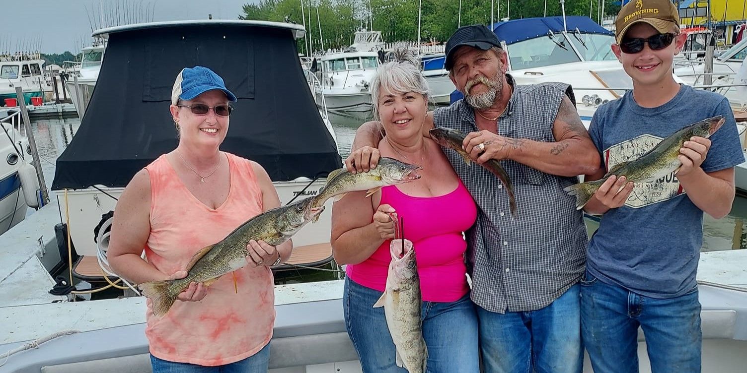 Lake Erie Family Fishing: Walleye & Perch Trip
