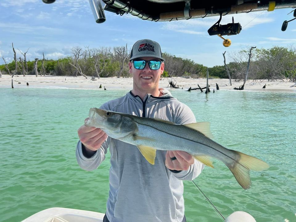 Snook fishing adventure at unknown location