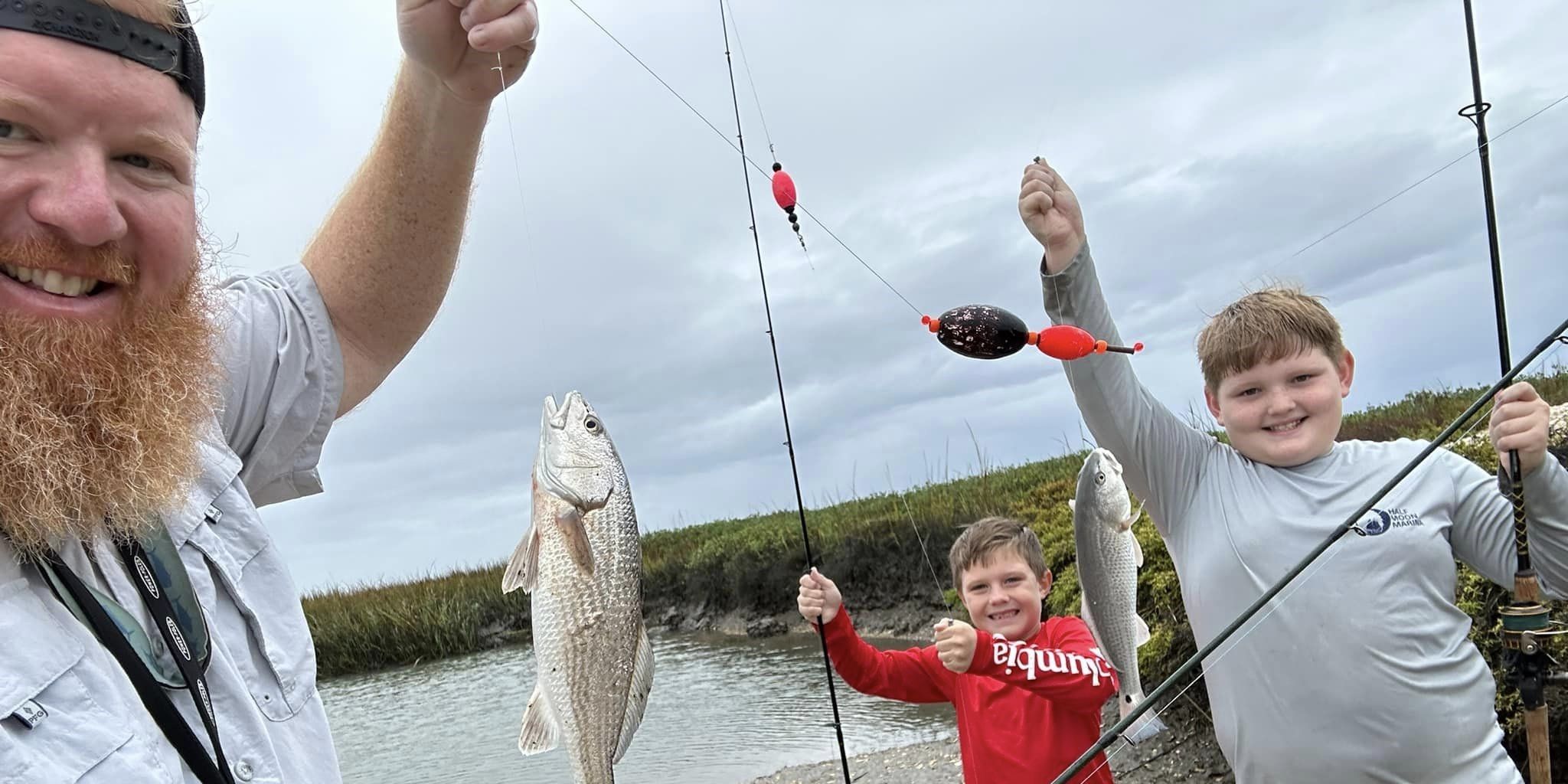 Big Red’s Fishing Charters  Exciting Kids Bottom Fishing Trips for a Day of Fun! fishing Inshore