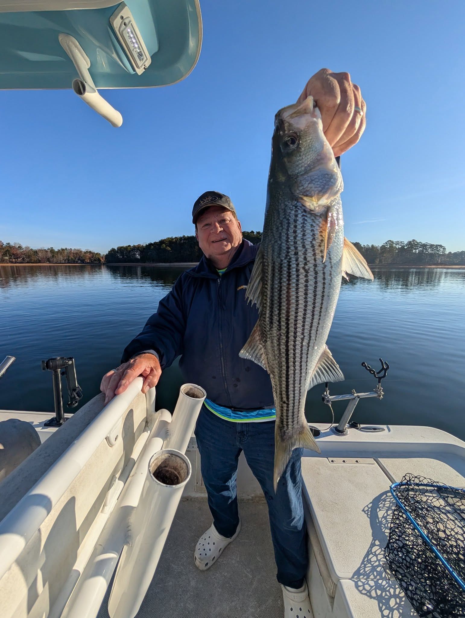 Private Half Day Striper Lake Lanier Captain Brad