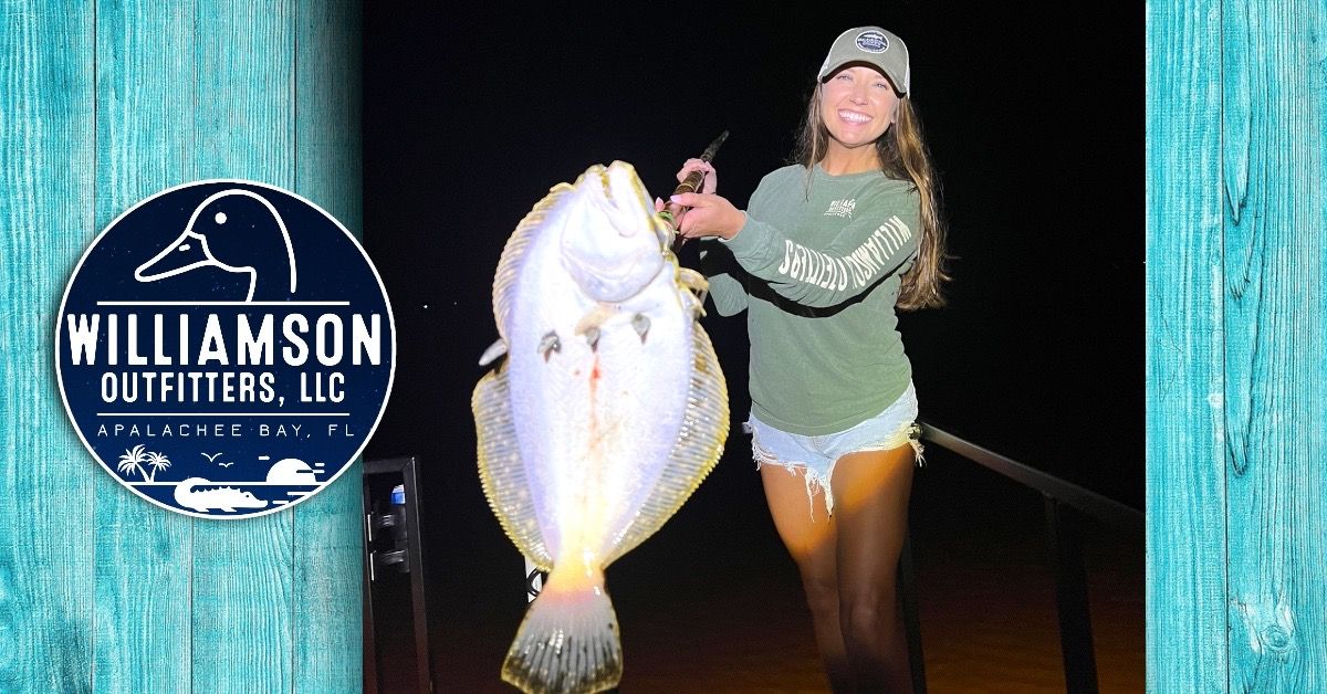 Williamson Outfitters Flounder Gigging Charter in Apalachee Bay, FL fishing Inshore