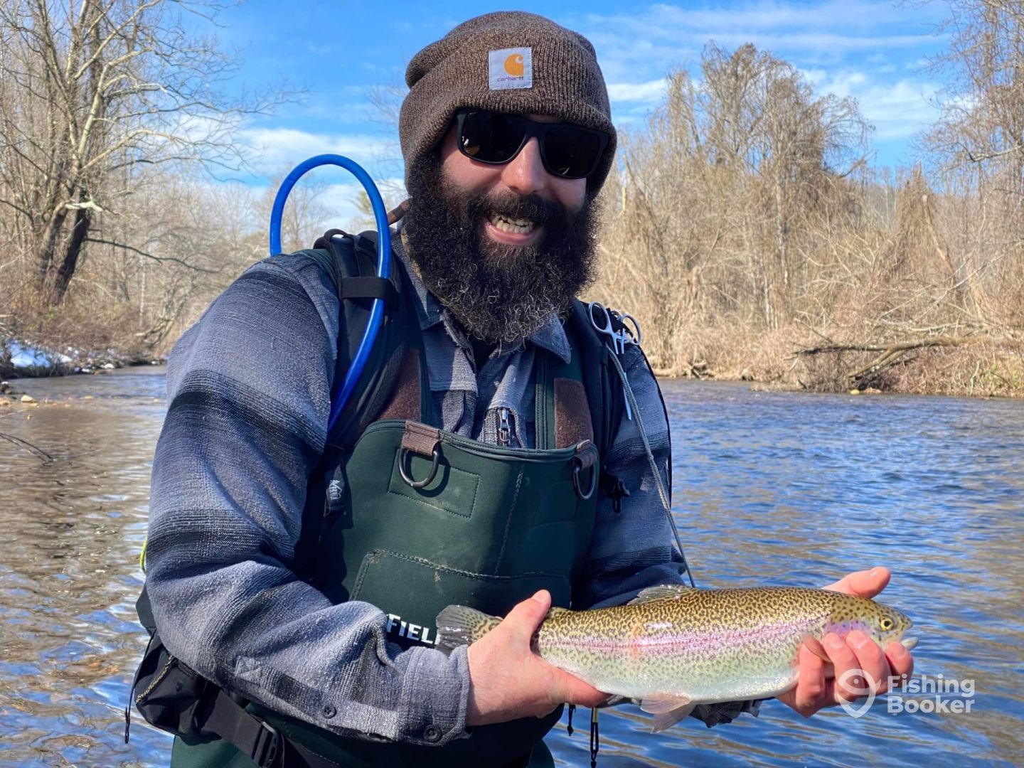 Asheville Trekking Co. Asheville Fishing Charter | Brook Trout Wading - 8 Hour Full Day Private Trip fishing River