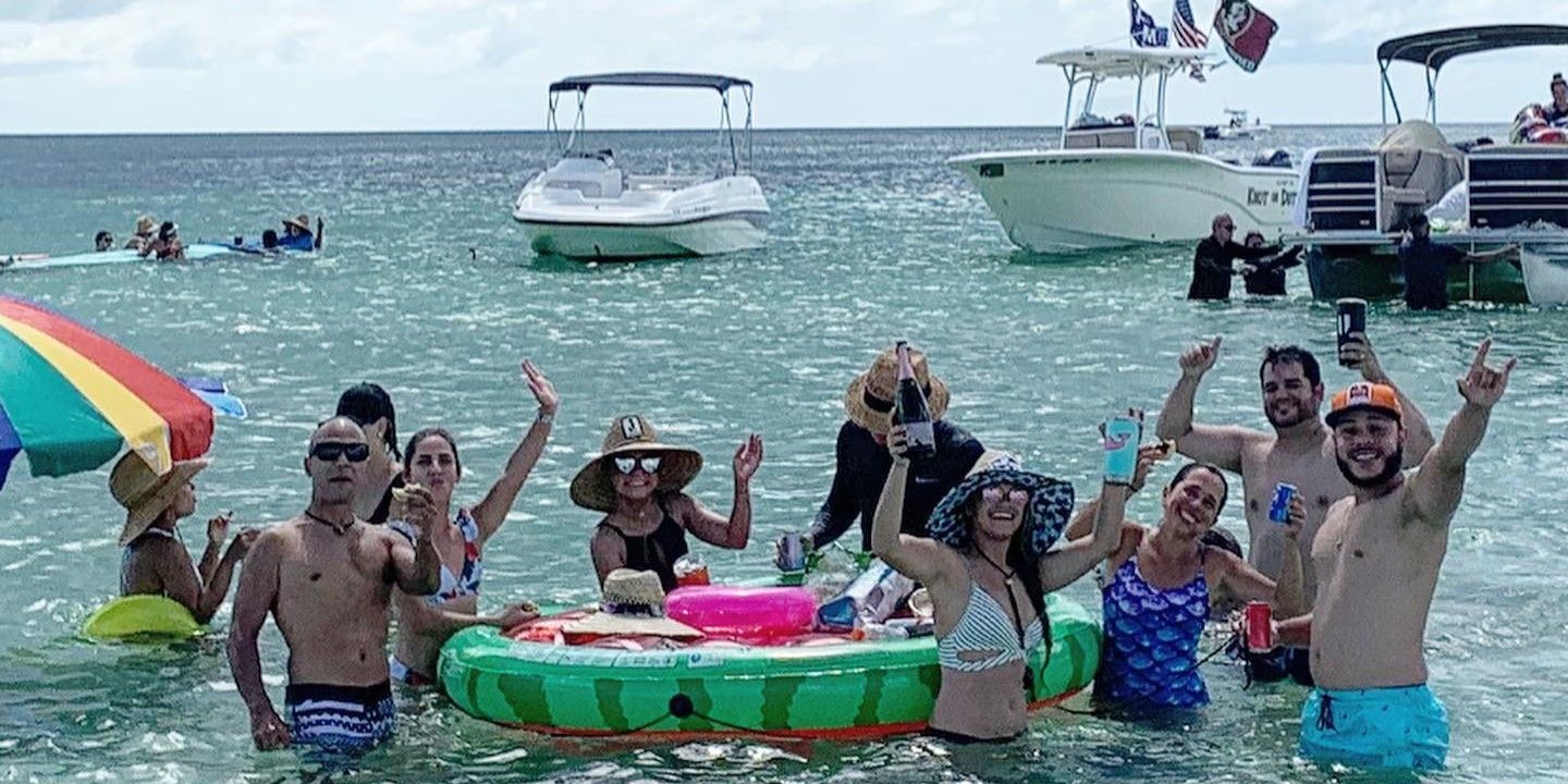 Outta Line Charters II Key West Charter Fishing | 2 Hour Sandbar Retreat fishing Inshore