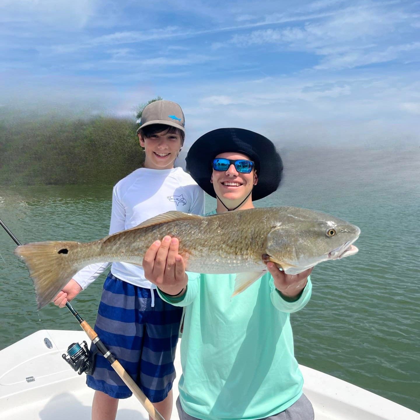 Kids Clearwater Redfish Snook Charter 3hr Trip