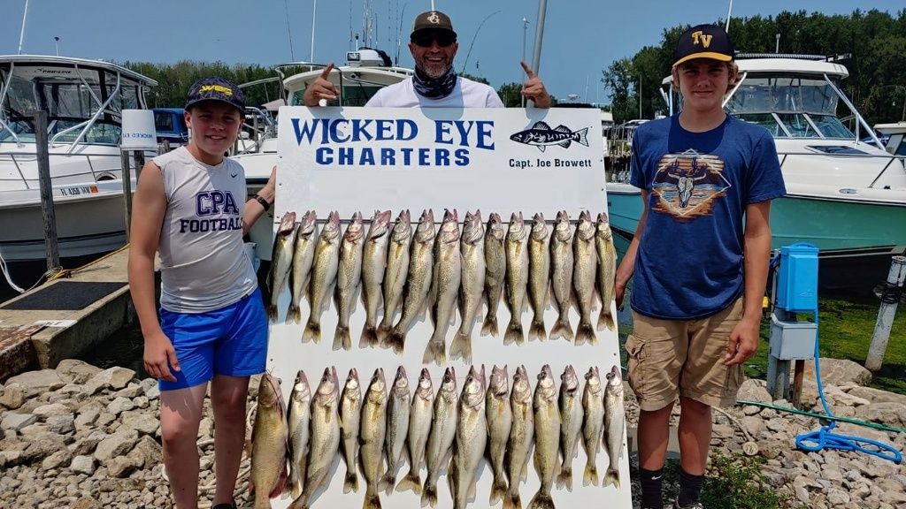 Fishing Charters of Joy! Walleye Season 