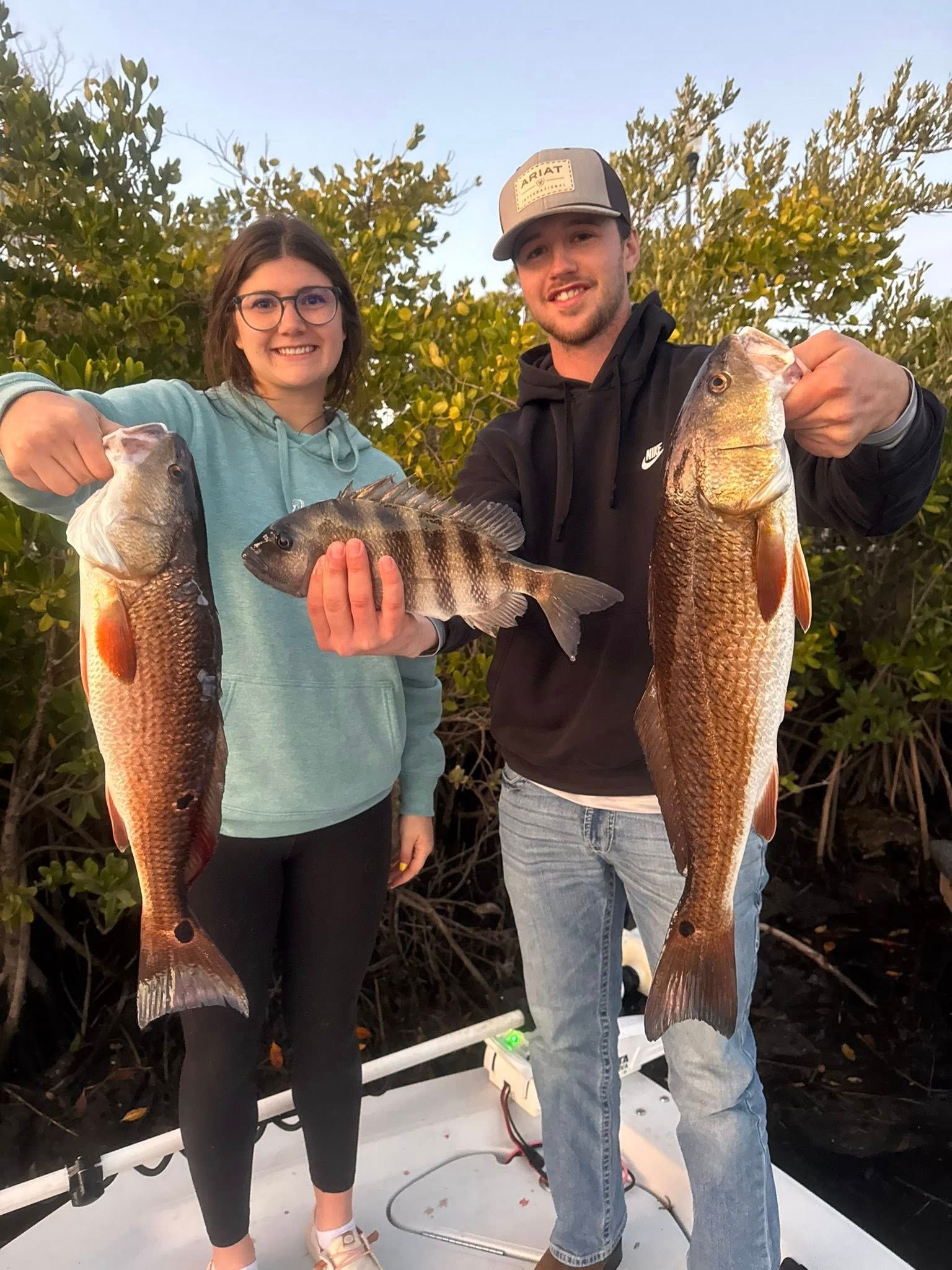 Half Day Hernando Beach Snook Trout Fins Up